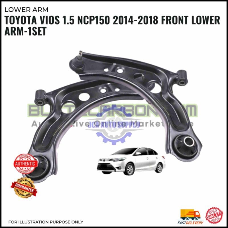 Toyota Vios 1.5 NCP150 2014-2018 Front Lower Arm