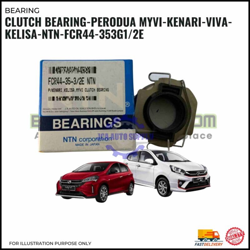 Clutch Bearing-Perodua Myvi-Kenari-Viva-Kelisa-Ntn-FCR44-353G1/2E