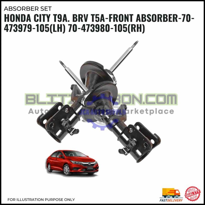 Front Absorber-Honda City T9A. BRV. Jazz T5A-70-473979-105(LH) 70-473980-105(RH)