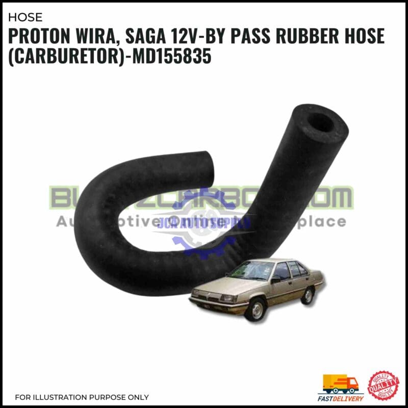 By Pass Rubber Hose (Carburetor)-Proton Wira, Saga 12V-MD155835