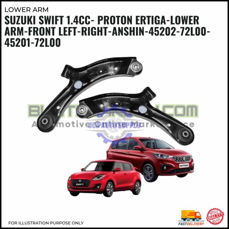 Suzuki Swift 1.4cc- Proton Ertiga-Lower Arm-Front Left-Right-Anshin-45202-72l00-45201-72l00