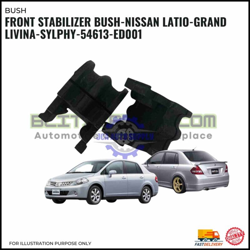 Front Stabilizer Bush-Nissan Latio-Grand Livina-Sylphy-54613-Ed001