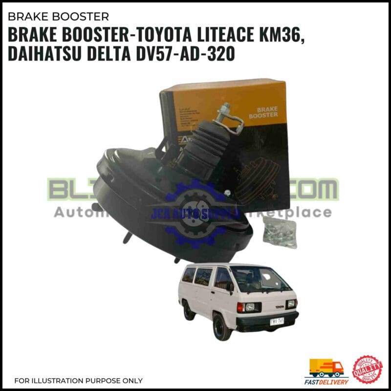 BRAKE BOOSTER-TOYOTA LITEACE KM36, DAIHATSU DELTA DV57-AD-320