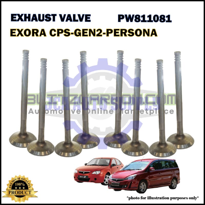 Injap Ekzos-Proton Exora CPS-GEN2-Persona-Exhaust Valve (EXH) Set (8pcs)-PW811081